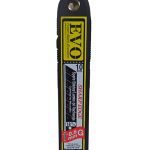 KDS GB-10B EVO Power Black Evolution G-Type Heavy-Duty Cutter Blades 18mm – 10 Pieces