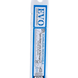Muratec LB-10S EVO Stainless Steel L-Type Cutter Blades 18mm – Pack of 10