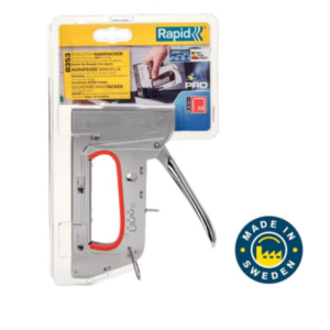 Rapid PRO R353 Heavy-Duty Steel Staple Gun for Fabric, Carpet and Leather