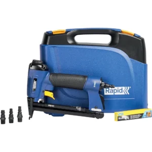 Rapid PS141 Pneumatic Upholstery Stapler Kit with 300 Staples