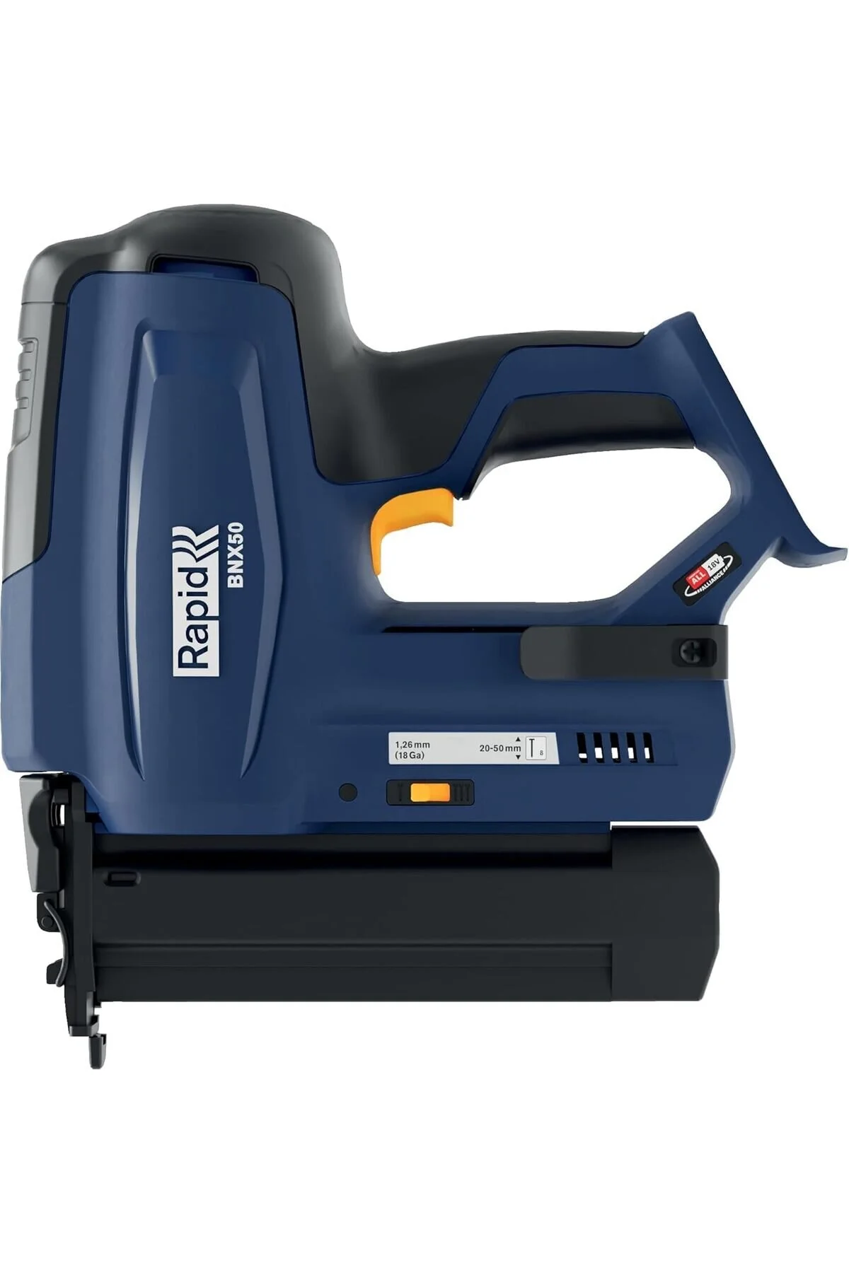 Rapid BNX50 18V Cordless Brad Nailer, Adjustable Depth, Tool Only - Image 2