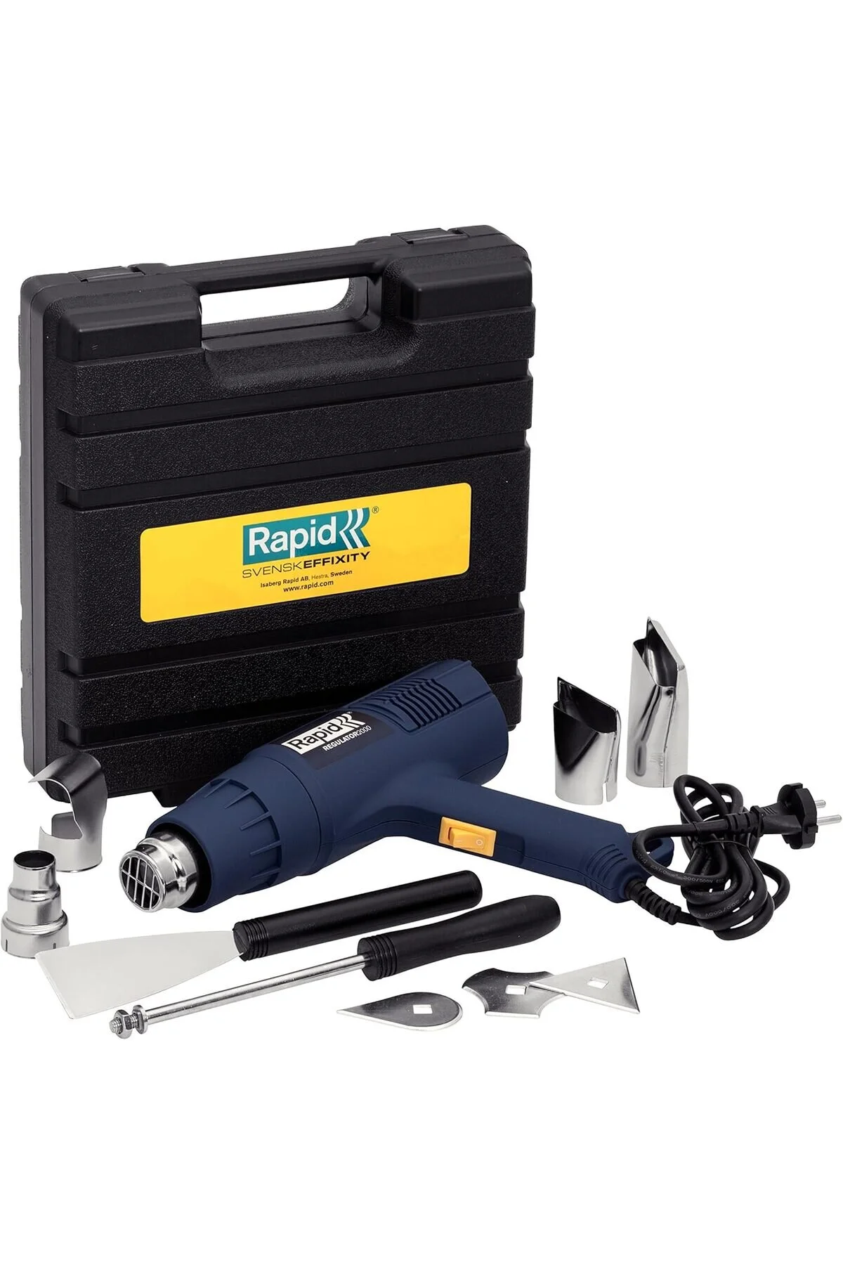 Rapid Regulator 2000 Hot Air Gun 2000W, 60–600°C, 230V - Image 8