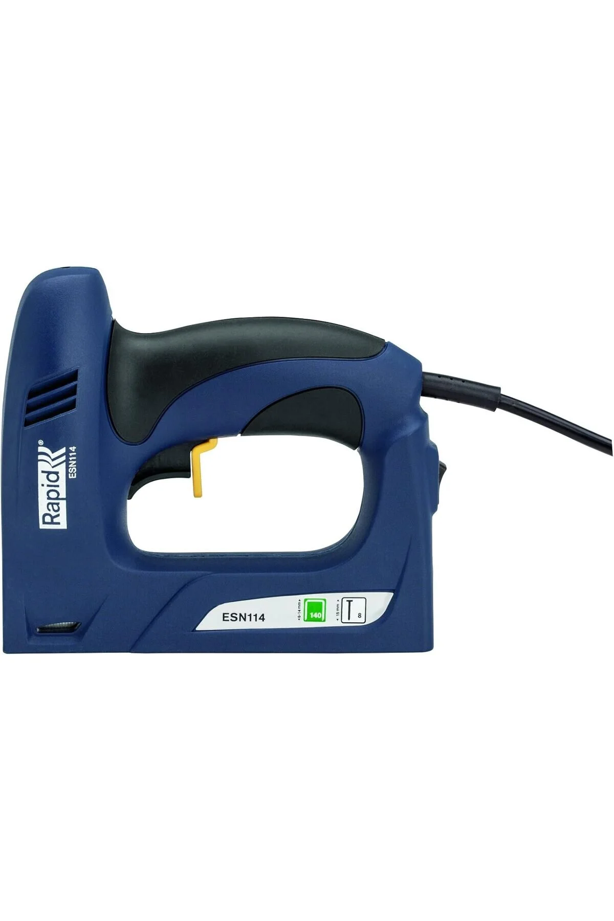 Rapid ESN114 Electric Staple Gun & Brad Nailer for DIY, Thin Wood, Cartons and Crafts, 140 Staples (6–14 mm), No. 8 Brads (15 mm) - Image 3