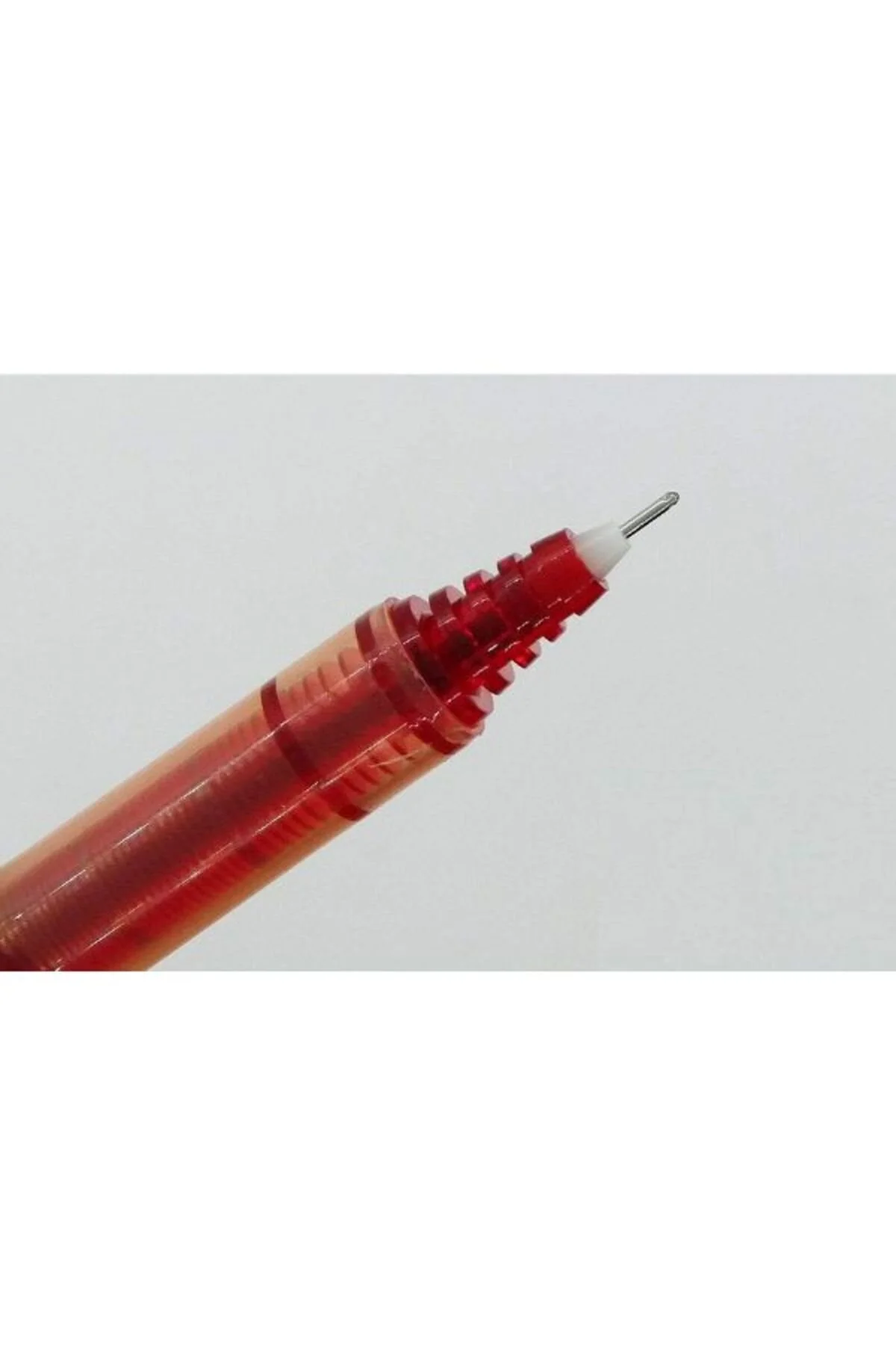 PILOT BX-V5 Hi-Tecpoint Extra-Fine Rollerball Pen, 0.5mm Tip, Red Ink – Pack of 12 - Image 4