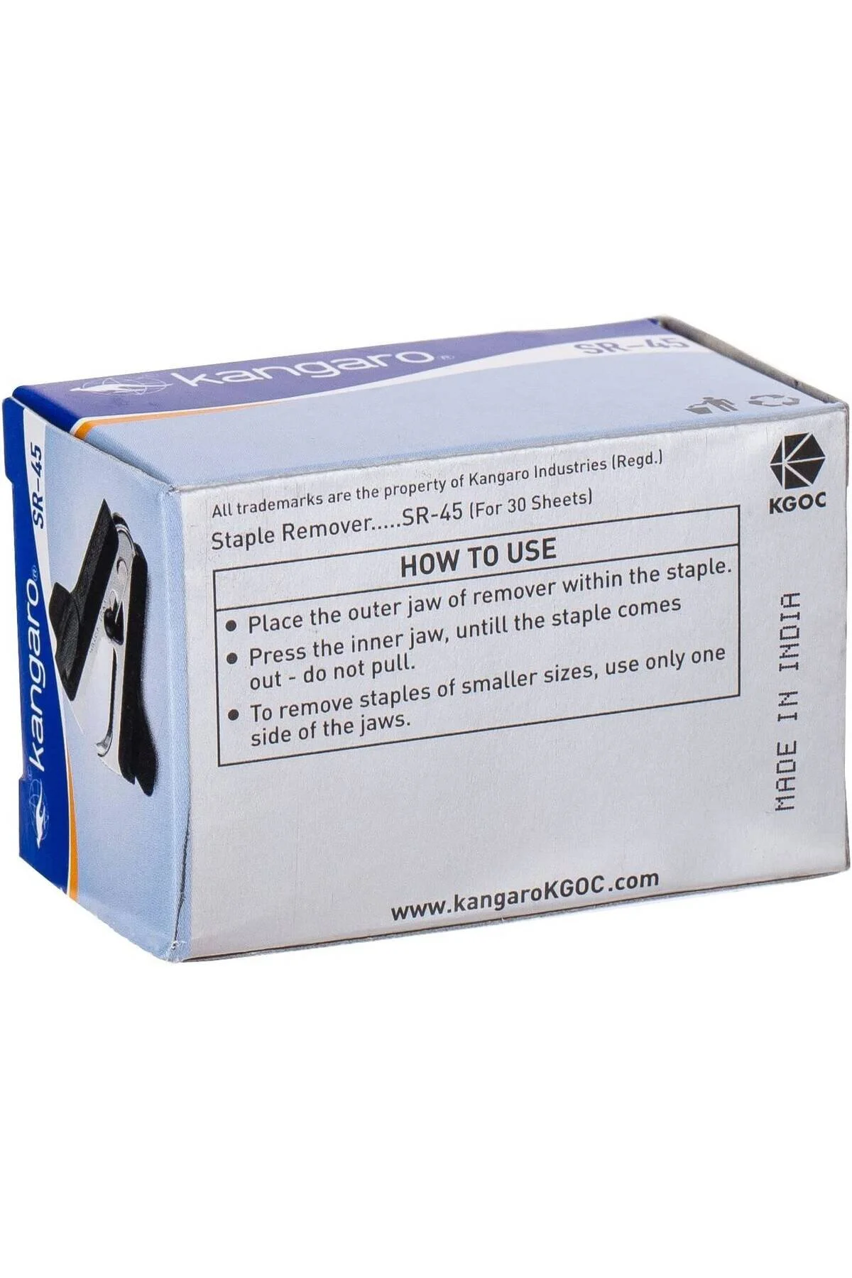 KANGARO SR-45 Staple Remover – Box of 10 Pieces - Image 5