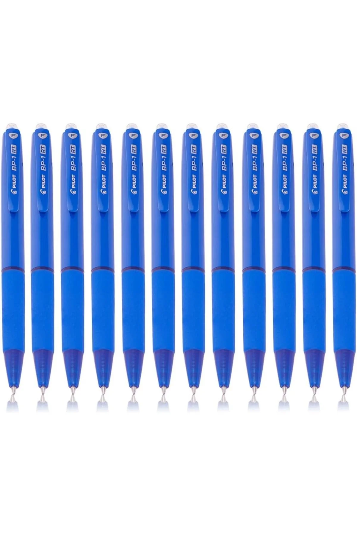 PILOT BP-1 RT Fine Retractable Ballpoint Pen, Blue Ink, 0.3mm Line Width – Pack of 12 - Image 7