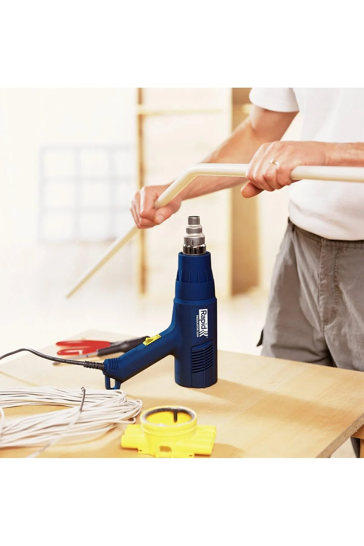 Rapid Regulator 2000 Hot Air Gun 2000W, 60–600°C, 230V - Image 6
