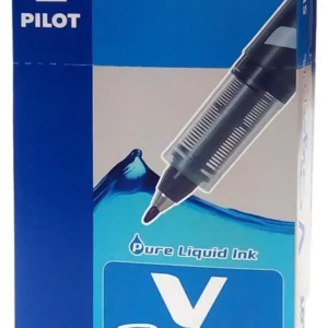 PILOT V Sign Pen SW-VSP, Blue Ink, Medium Tip – Pack of 12