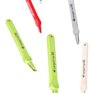 KANGARO SR-100 Staple Remover, Compatible with No.10, 24/6, 26/6 and B8 Staples – Pack of 5