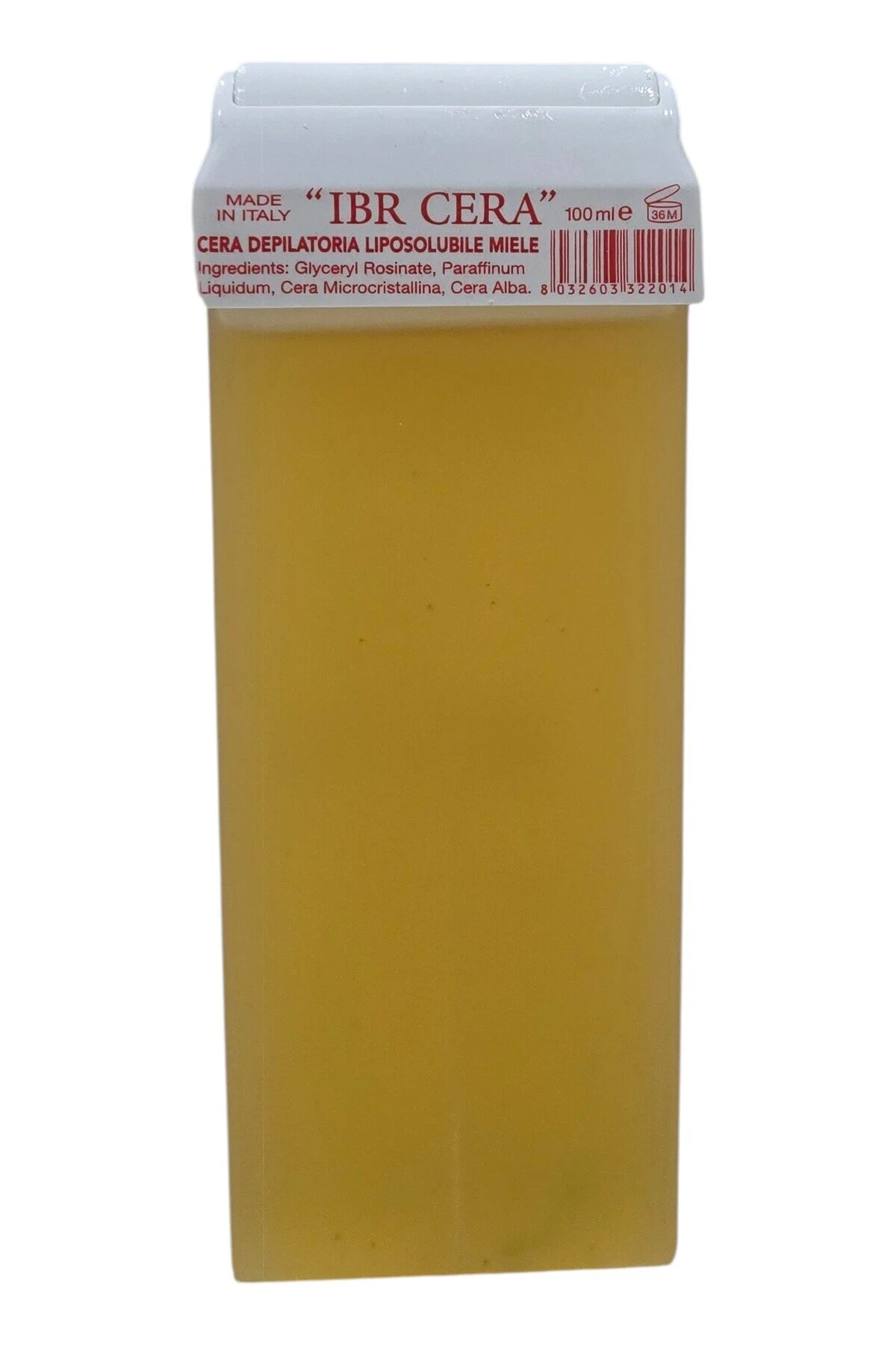 IBR Honey Wax Roll-On Cartridge, 100ml × 6 – Hair Removal Wax for Face & Body