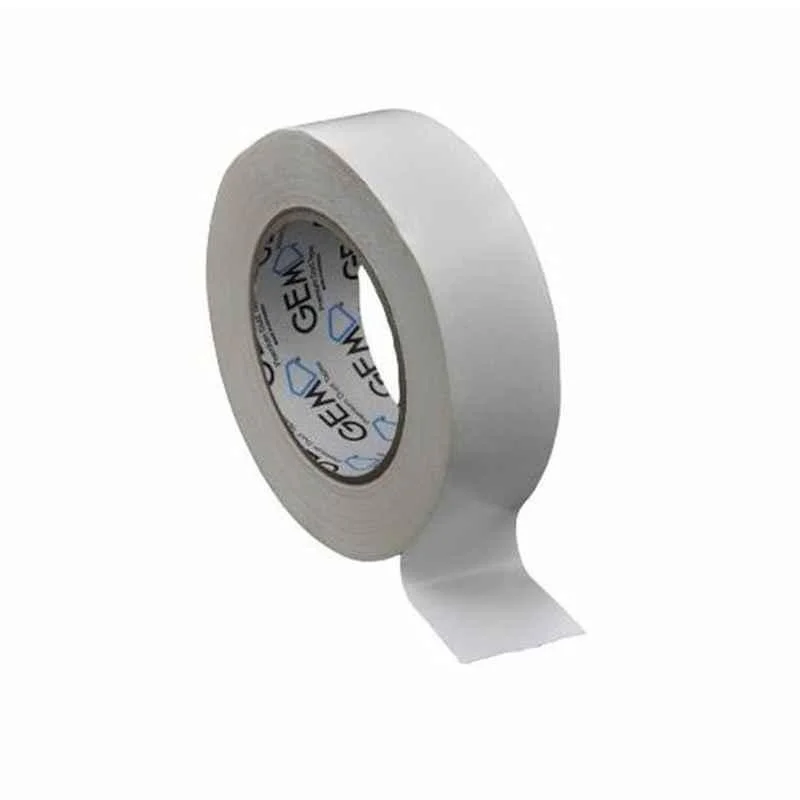 GEM Premium Cloth Duct Tape, White, 50mm x 25m – Strong, Durable & Reinforced Adhesive Tape - Image 2