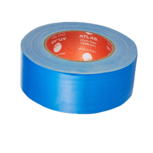 ATLAS Cloth Tape / Duct Tape, Light Blue, 50mm x 25m – Strong, Durable & Reinforced Adhesive Tape