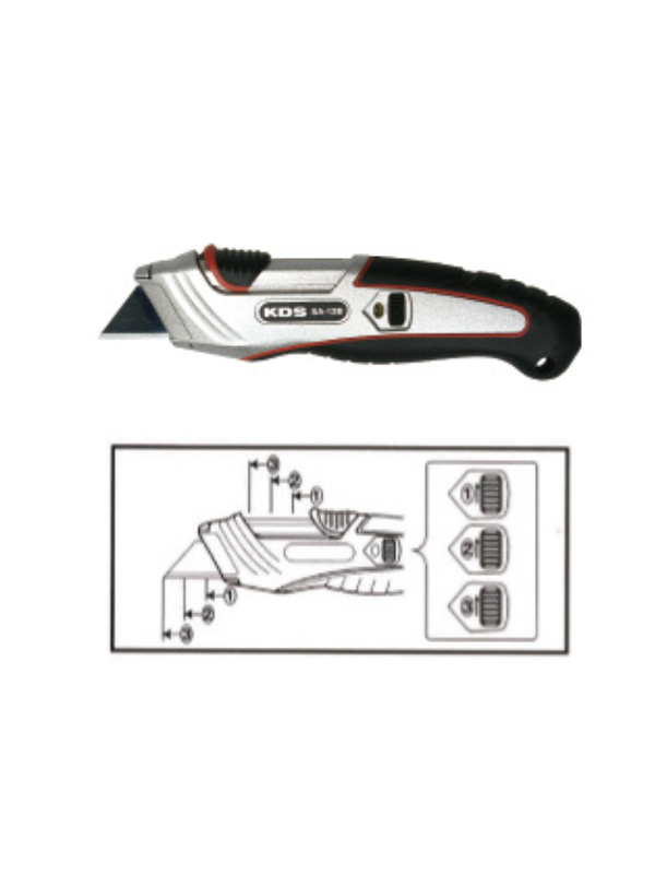 Muratec KDS SA-12B Safety Metal Cutter with 5 Power Black Blades – Heavy Duty - Image 5