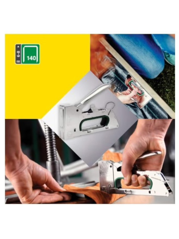 Rapid R14 Professional Hand Staple Gun for Upholstery, Insulation & DIY Projects, 6–8mm, All-Steel Body - Image 5