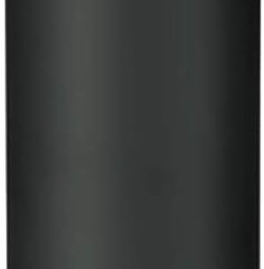 Forever Silver Future Antibacterial Stainless Steel Water Bottle, 500ml – Silver Oxide Coated Interior, Black, Made in Japan
