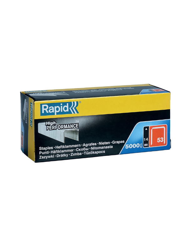 Rapid No.53 Staples 14 mm (53/14), 5000 Pieces - Image 2