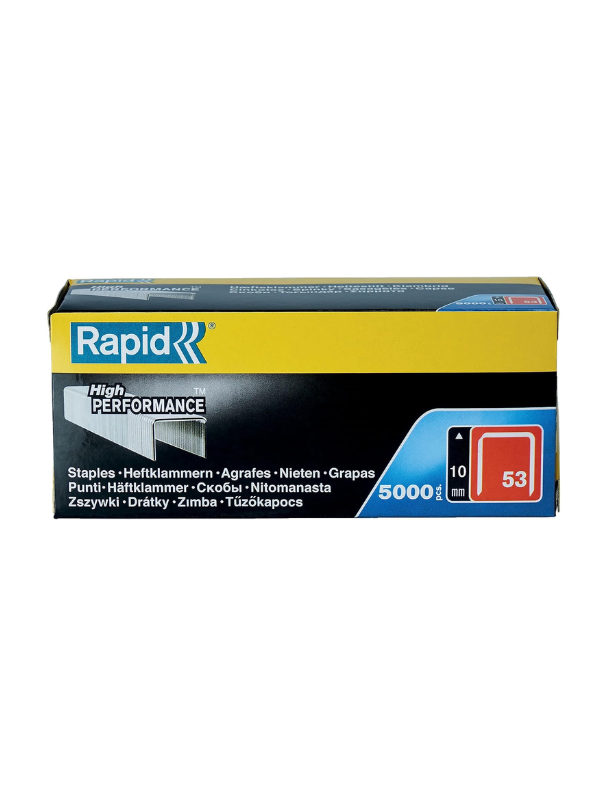Rapid No.53 Staples 10 mm (53/10), 5000 Pieces - Image 9