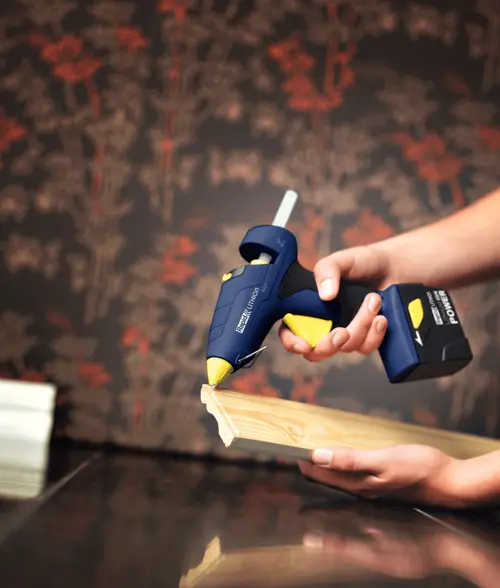 Rapid BGX300 Cordless Hot Glue Gun, 7.4V Lithium-Ion Battery, Fast Heating, 12mm Glue Sticks, 100 g/h Glue Output, Blue - Image 9