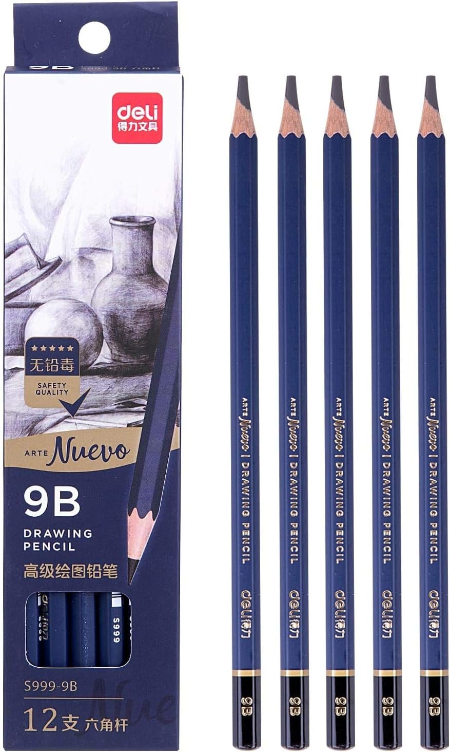 WS9999BP2 Sketching Pencil for Drawing, Artistic Sketching & Note-Taking