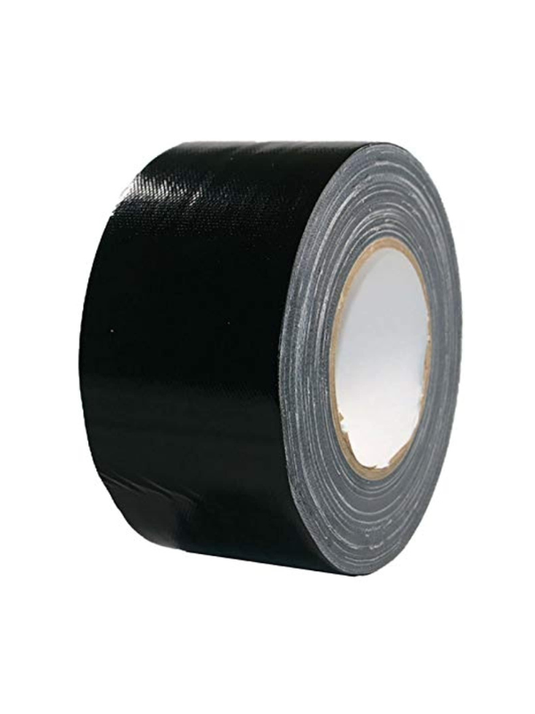 ATLAS Cloth Tape / Duct Tape, Black, 50mm x 25m – Strong, Durable & Reinforced Adhesive Tape - Image 4
