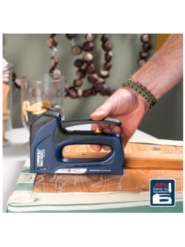 Rapid Alu 953 Manual Staple Gun for Fabric, Wood and Repairs - Image 3