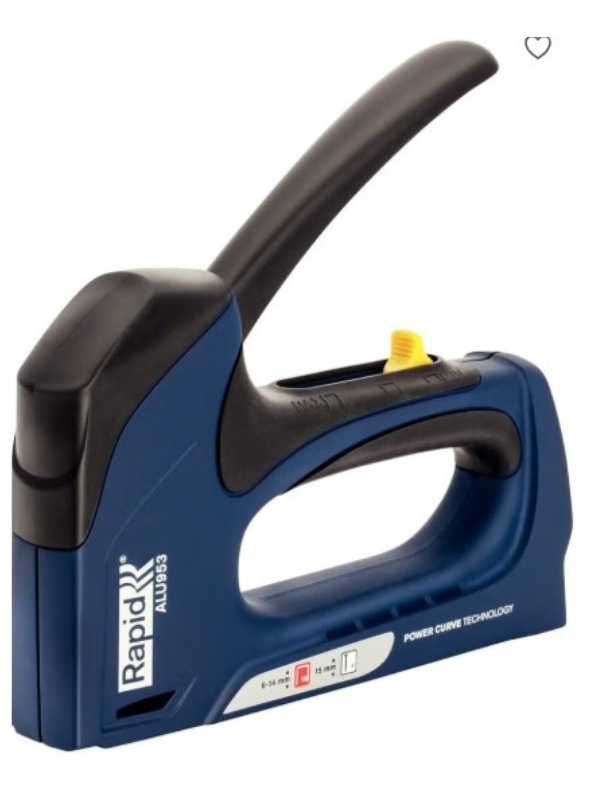 Rapid Alu 953 Manual Staple Gun for Fabric, Wood and Repairs - Image 4