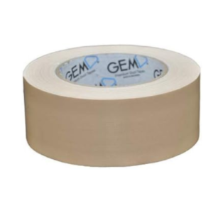 GEM Premium Cloth Duct Tape, Beige, 50mm x 25m – Strong, Durable & Reinforced Adhesive Tape