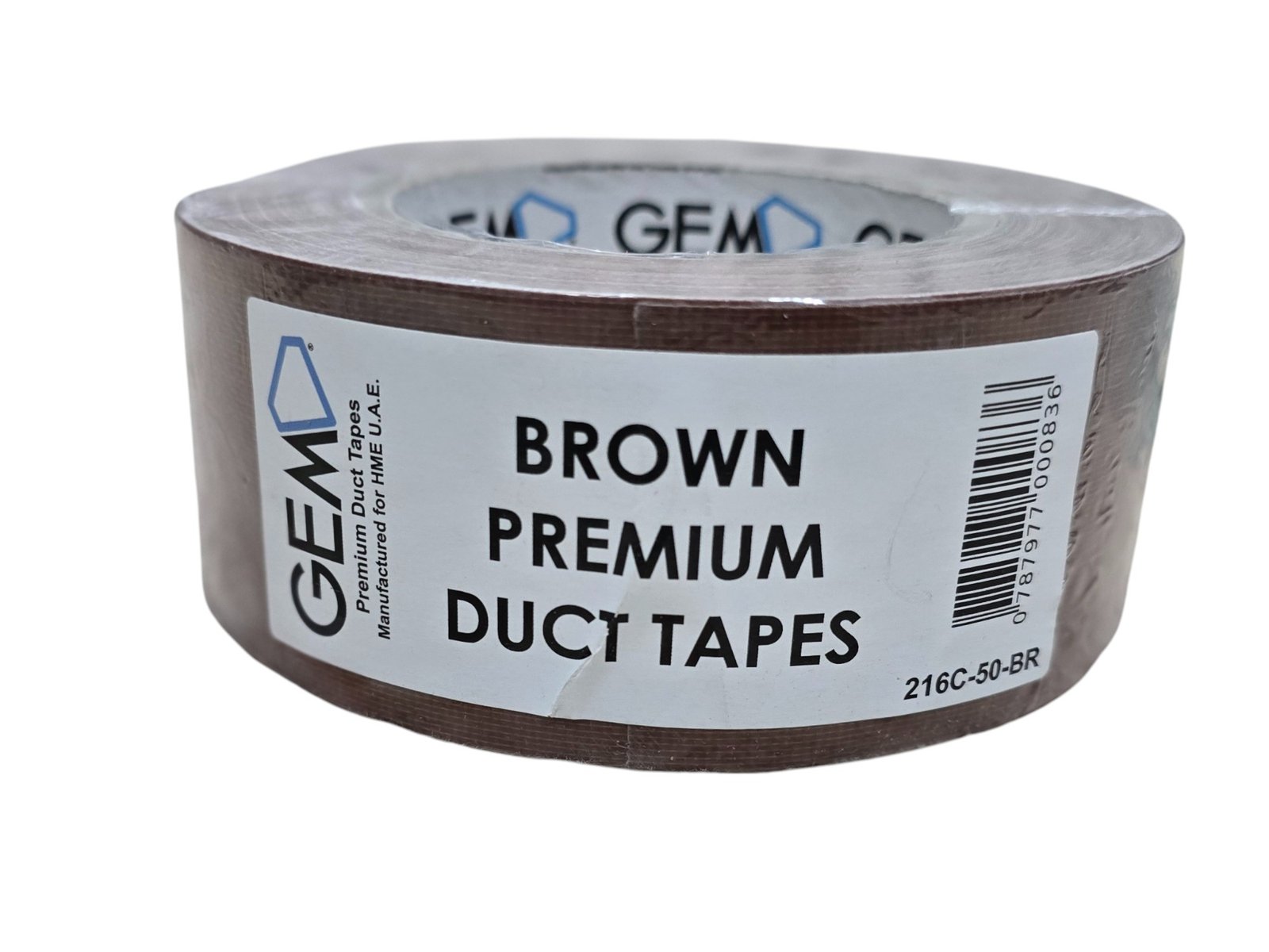 GEM Premium Cloth Duct Tape, Brown (PRC), 50mm x 25m – Strong, Durable & Reinforced Adhesive Tape - Image 6