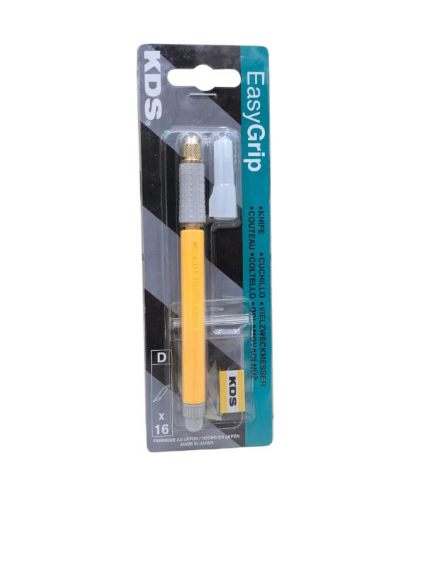 KDS D-12YE Easy Grip Cutter 10.5mm – Yellow Handle, Made in Japan - Image 7