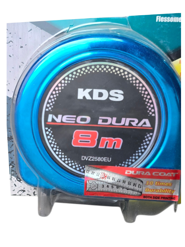 KDS DVZ25 Heavy-Duty Measuring Tape with Double-Sided Scale & Double-Lock System - Image 6