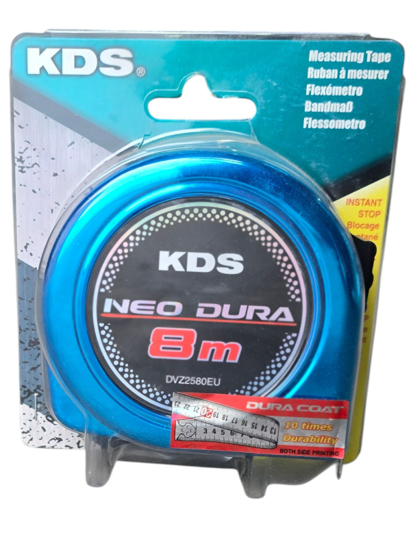 KDS DVZ25 Heavy-Duty Measuring Tape with Double-Sided Scale & Double-Lock System - Image 7