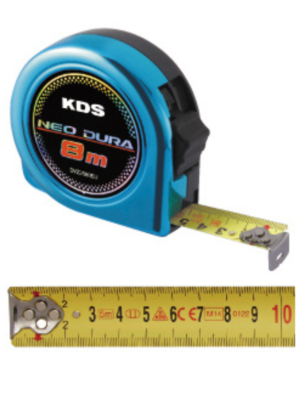 KDS DVZ25 Heavy-Duty Measuring Tape with Double-Sided Scale & Double-Lock System - Image 8
