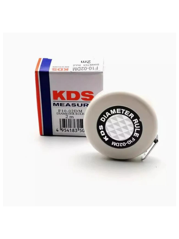 KDS F10-02DM High-Precision Steel Diameter Measuring Tape 2m x 10mm with Auto-Lock - Image 3