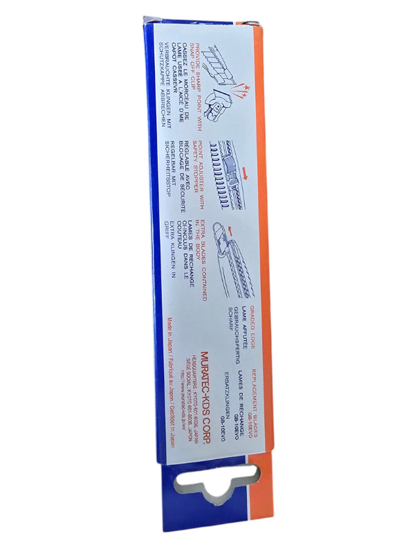 KDS GC-401 Heavy-Duty 18mm Snap-Off Cutter Knife Pack of 2 – 0.6mm Blade, Extra-Grip Handle - Image 9