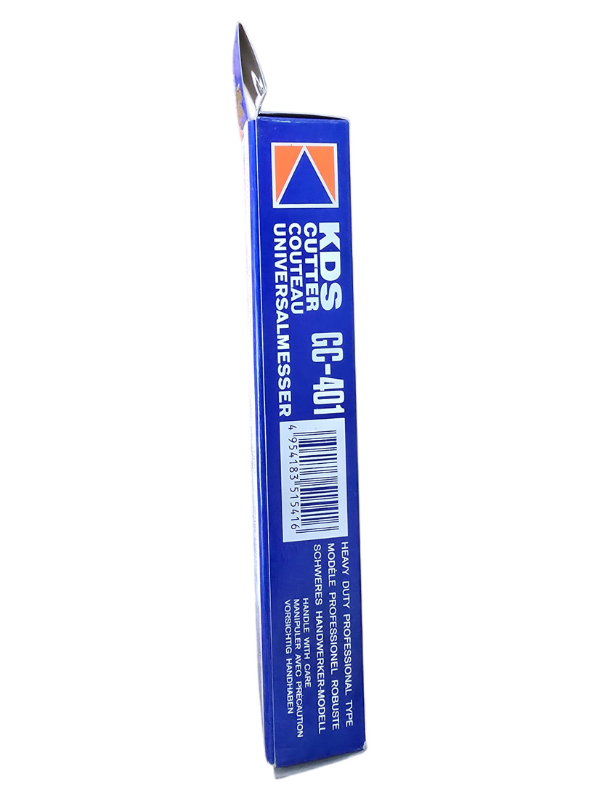 KDS GC-401 Heavy-Duty 18mm Snap-Off Cutter Knife Pack of 2 – 0.6mm Blade, Extra-Grip Handle - Image 10
