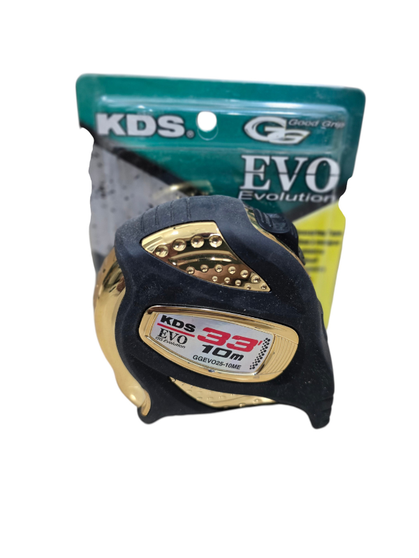 KDS GGEVO25-10ME Evolution Measuring Tape 10m / 33ft – 25mm Nylon Coated Double Scale - Image 6