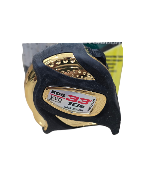 KDS GGEVO25-10ME Evolution Measuring Tape 10m / 33ft – 25mm Nylon Coated Double Scale - Image 8