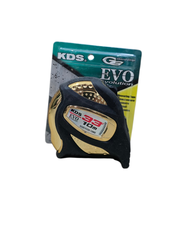 KDS GGEVO25-10ME Evolution Measuring Tape 10m / 33ft – 25mm Nylon Coated Double Scale - Image 10