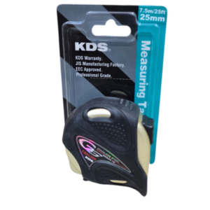Muratec KDS GGS25-75 Stainless Steel Measuring Tape 7.5m / 25ft x 25mm – Professional Grade