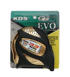 KDS GG Evolution Measuring Tape 7.5m / 25ft – Nylon-Coated Blade, GoodGrip Design (GGEVO25-75ME) - Image 2
