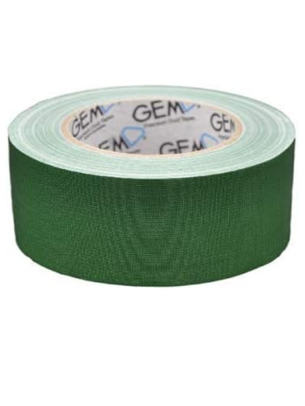 GEM Premium Cloth Duct Tape, Green, 75mm x 25m – Strong, Durable & Reinforced Adhesive Tape - Image 4