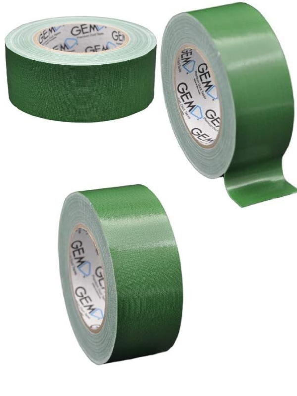 GEM Premium Cloth Duct Tape, Green, 50mm x 25m – Strong, Durable & Reinforced Adhesive Tape - Image 5