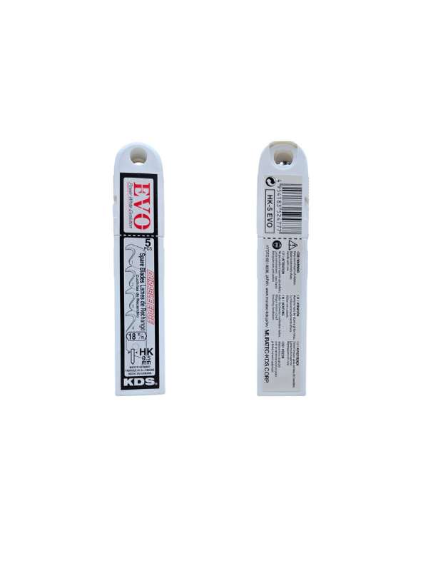 KDS HK-5 EVO 18mm Hook Blades for HK-11 / HK-12 Cutter – 5 Pieces - Image 2