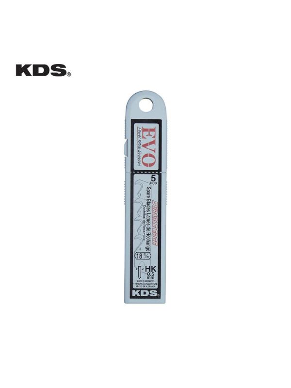 KDS HK-5 EVO 18mm Hook Blades for HK-11 / HK-12 Cutter – 5 Pieces