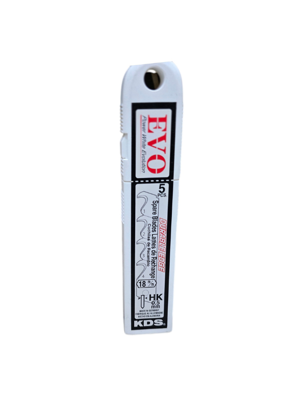 KDS HK-5 EVO 18mm Hook Blades for HK-11 / HK-12 Cutter – 5 Pieces - Image 5