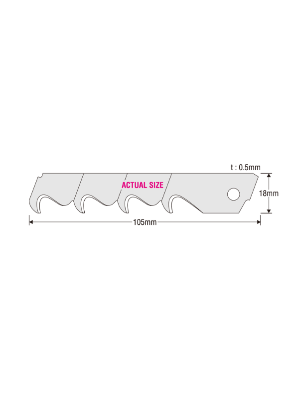 KDS HK-5 EVO 18mm Hook Blades for HK-11 / HK-12 Cutter – 5 Pieces - Image 7