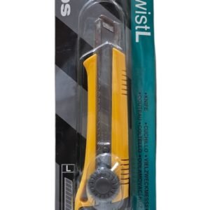 KDS L-19YE Twist-Lock Utility Knife 18mm with ABS Handle – Made in Japan