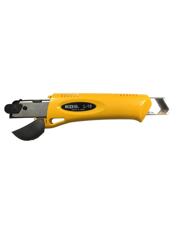 KDS L-19YE Twist-Lock Utility Knife 18mm with ABS Handle – Made in Japan - Image 9