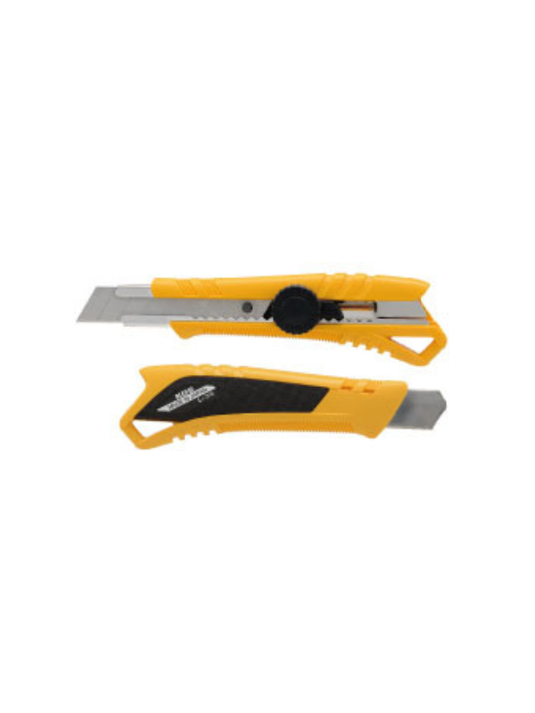 KDS L-35YE 18mm Twist Lock Heavy-Duty Cutter – Yellow Rubber Grip - Image 3