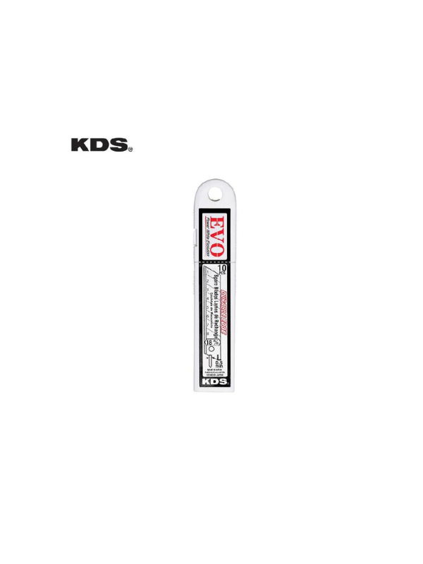 KDS LB-10 EVO 18mm Heavy-Duty Snap-Off Cutter Blades – High Carbon Steel, Pack of 10 - Image 5
